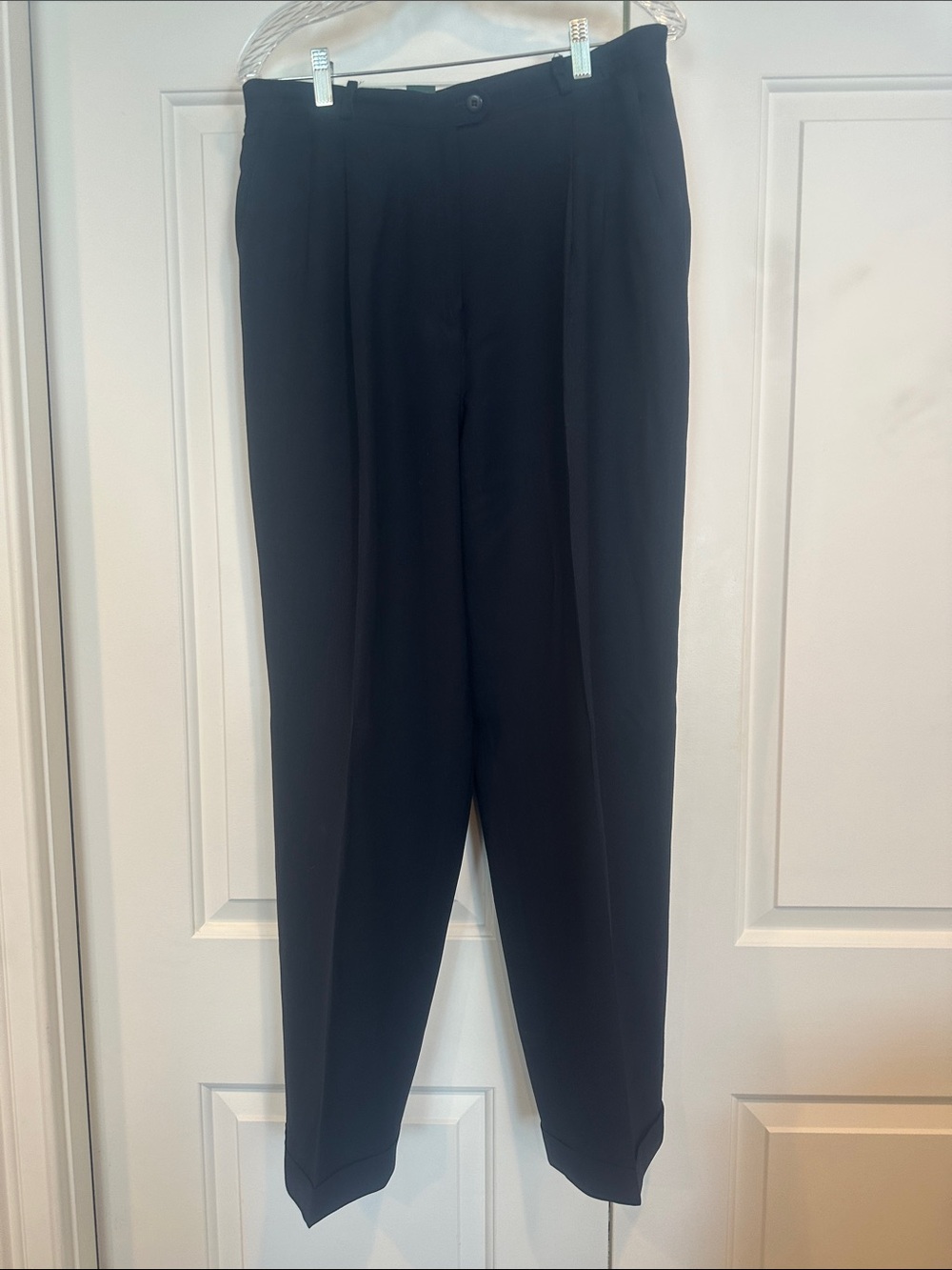 Ralph Lauren Blue Women's Tailored Dress Trousers